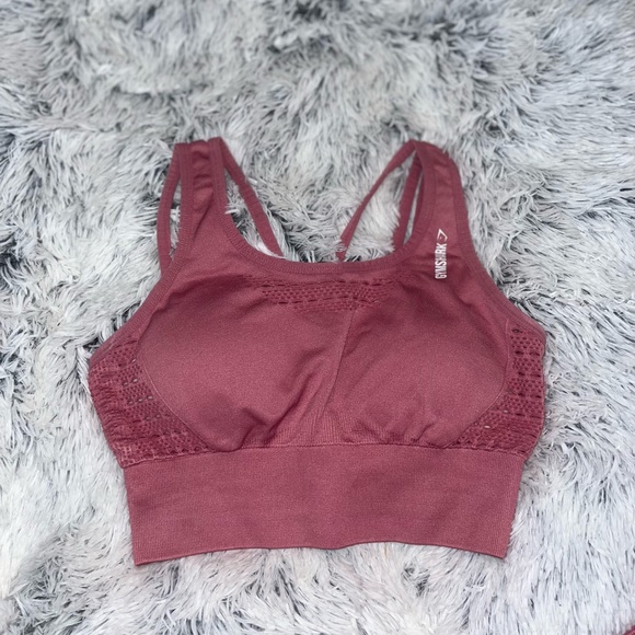 Like new Gymshark energy seamles SET dusty pink small - Picture 5 of 16